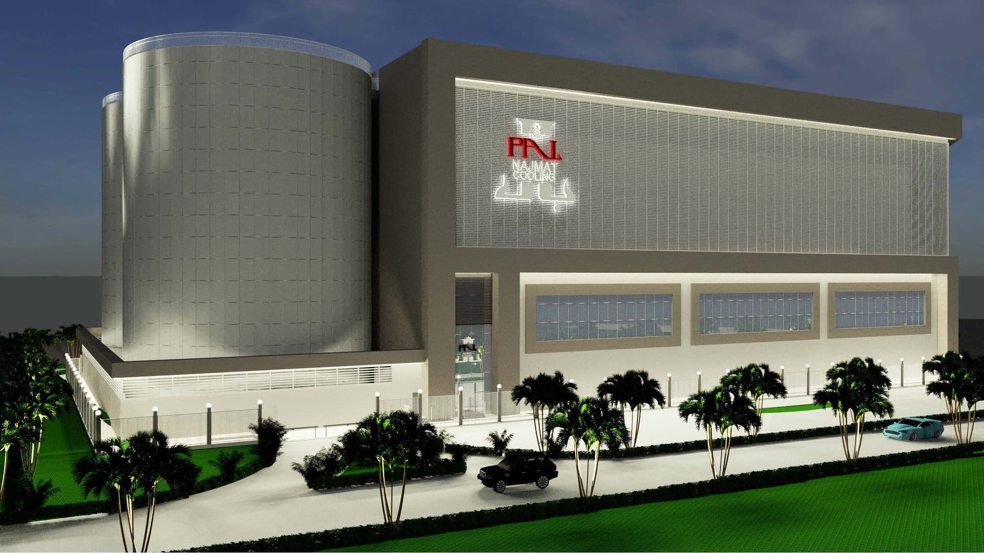 District cooling plant at NAJMAT